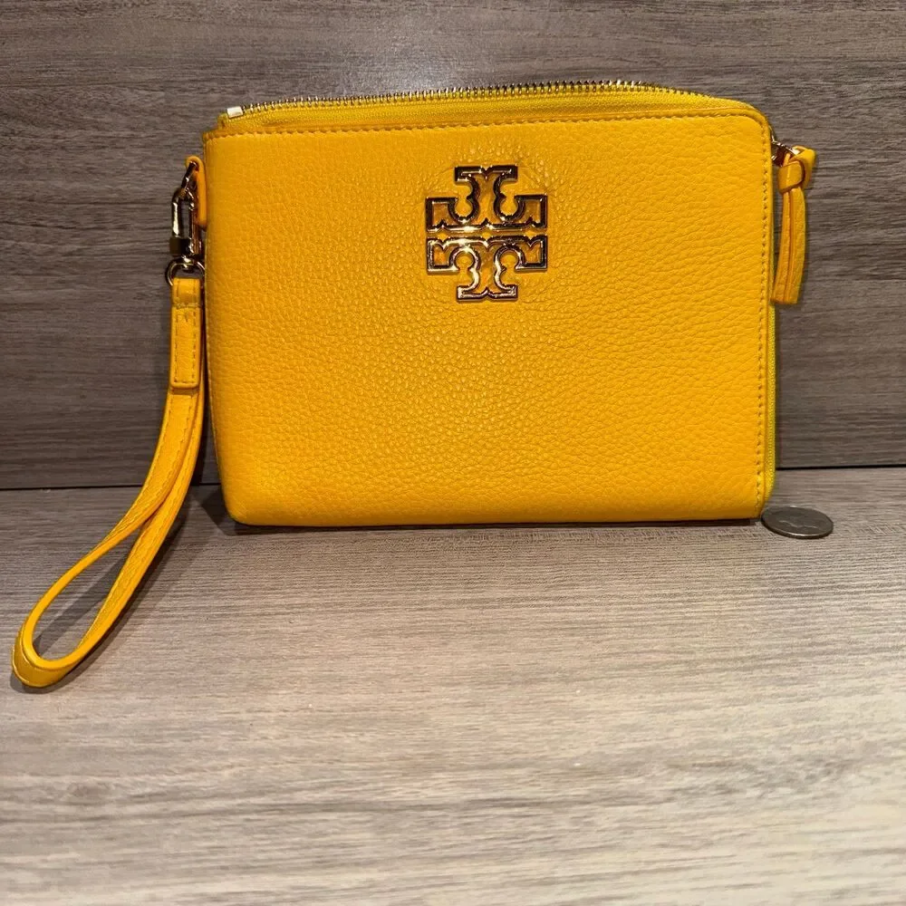 Tory Burch Britten Large Zip Pouch